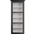 LINDEBJERG DESIGN Classic V4 Black Vitrineskab 78x171cm