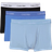 Calvin Klein Men's Icon Relaxed Boxers 3-pack - Black/Glacier/Blue Bell