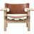 Fredericia Furniture Den Spanske cognac/sæbebehandlet eg Lænestol 67cm