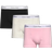 Calvin Klein Men's Icon Relaxed Dart Trunk - Black/Snow Heather/Buff Pink