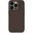 Holdit Silicone Case for iPhone 15 Pro Chocolate