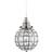 Oriva Chrystal K9 Black Nickel Fönsterlampa ∅ 10cm