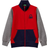 United Colors of Benetton Pure Cotton Sweatshirt with Zipper - Red (3J68C501B_918)