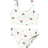 Shein Mini Heart Cherry Print Tween Camisole Swimsuit Set - Suitable