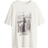 H&M Oversized Printed T-shirt - White/Blondie