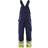 Blåkläder 2662 Hi-Vis Bib Overall - Navy Blue/High Visibility Yellow