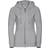 Russell Authentic Zipped Hood Jacket - Light Oxford