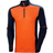 Helly Hansen Lifa Base Layer Merino Half Zip - Navy/Dark Orange