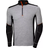 Helly Hansen Lifa Base Layer Merino Half Zip - Grey Melange/Black
