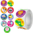 Shein 500 Sheets/Roll Cartoon Animal Stickers For Stationery, Scrapbooking, Teacher's Encouragement, Gifts, Cards, Festive Decor, DIY Labels, Waterproof PVC Stickers