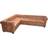 vidaXL Chesterfield Brown Soffa 260cm 6-sits
