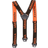 Härkila Tech Suspenders - Shadow Brown/Orange Blaze