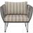 Bloomingville Mundo Black/Beige/Dark Green Loungestol 72cm