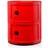 Kartell Componibili Red Storage Cabinet 32x40cm