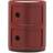 Kartell Componibili Burgundy Opbevaringsskab 32x40cm