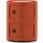 Kartell Componibili Orange Storage Cabinet 32x40cm