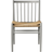 FDB Møbler J80 Agate Grey Beech/Nature Kitchen Chair 82cm