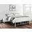 Three Posts Marienville Stone White Double Frame Bed