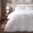 OHS Tufted Arches Set Double Duvet Cover White