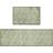 JVL Mega Doormat and Runner Set 150cm x 100cm Green