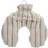 Faux Fur Hot Water Bottle Grey Cream