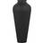 Hill Interiors Matt Black Hammered With Lid L20 x W20 x H41 cm Vase