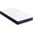 White Noise Tight Top Pocket White/Blue Coil Spring Matress 90x190cm