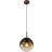 Globo Lighting Varus Amber/Brown Pendant Lamp ∅ 20cm
