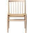 FDB Møbler J80 Beech/Soap/Nature Kitchen Chair 82cm
