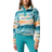 Columbia Helvetia II Printed Cropped Half Snap Hoodie - Teal