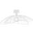 Globen Lighting Ray Brushed White Ceiling Flush Light ∅ 60cm