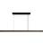 Nordlux Skylar Black Pendant Lamp 115cm