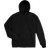 Hanes EcoSmart Unisex Fleece Hoodie - Black