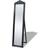 vidaXL Free-Standing Baroque Style Black Floor Mirror 40x160cm