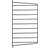 String Wall Panel Black Shelf 2pcs