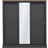 LPD Furniture Devon Grey Wardrobe 176x182cm