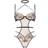 Ann Summers Incensing Crotchless Body Black L