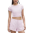 Lululemon Pointelle Cropped Short-Sleeve Shirt - Pink Organza