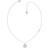 Guess Moon Phases Chain Necklace - Rustfrit Stål