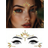 Shein Colorful Crystal Yellow Face Stickers