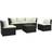 vidaXL 44723 Loungesæt, borde inkl. 2 stole & 1 sofaer