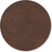 Lind DNA Nupo Circle dark brown Coaster 10cm