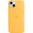 Apple Silicone Case with MagSafe for iPhone 15 Plus Sunshine
