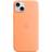 Apple Silicone Case with MagSafe for iPhone 15 Plus Orange