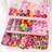 Shein 499pcs Girls Colorful Bow Hair Clips