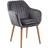 Actona Emilia Dark Grey Kitchen Chair 83cm