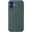 Apple Silicone Case with MagSafe for iPhone 16 Plus Lake Green