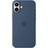 Apple Silicone Case with MagSafe for iPhone 16 Plus Denim