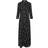 Y.A.S savanna Long Shirt Dress - Svart