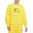 Nike Sportswear Air French Terry Crew Sweatshirt - Yellow/Black